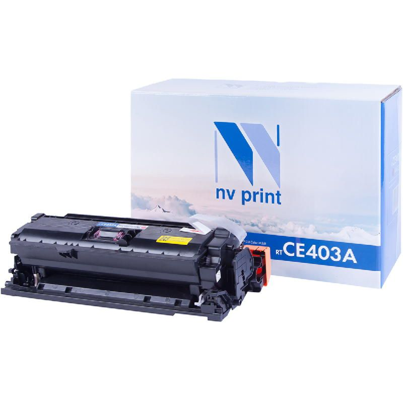 Картридж NVP для NV-CE403A Magenta для HP Color LaserJet 500 M575dn/ 500 M575f/ M575c/ 500 M551dn/ 500 M551n/ 500 M551xh/ 500 M570dn/ 500 M570dw (6000k)