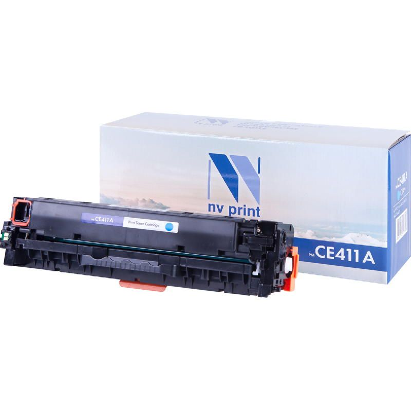 Картридж NVP для NV-CE411A Cyan для HP Color LaserJet 300 MFP M375nw/ 400 MFP M475dn/ 400 MFP M475dw/ 300 M351a/ 400 M451dn/ 400 M451dw/ 400 M451nw (2600k)