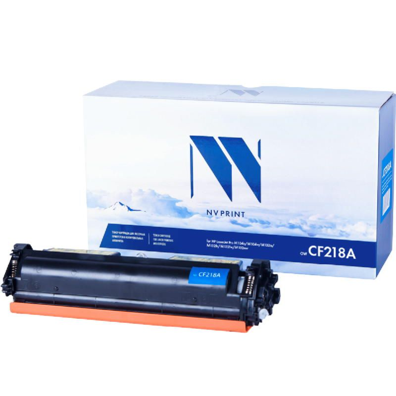 Картридж NVP для NV-CF218A для HP LaserJet Pro M132a/ M132fn/ M132fw/ M132nw/ M104a/ M104w (1400k)