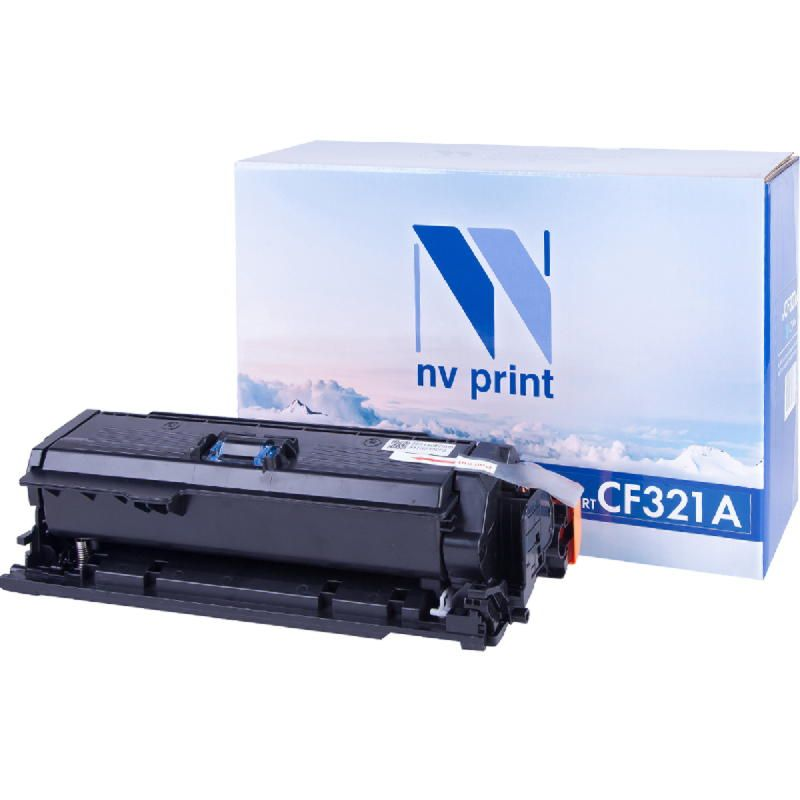 Картридж NVP для NV-CF321A Cyan для HP Color LaserJet M680dn/ M680f/ M680z (16500k)