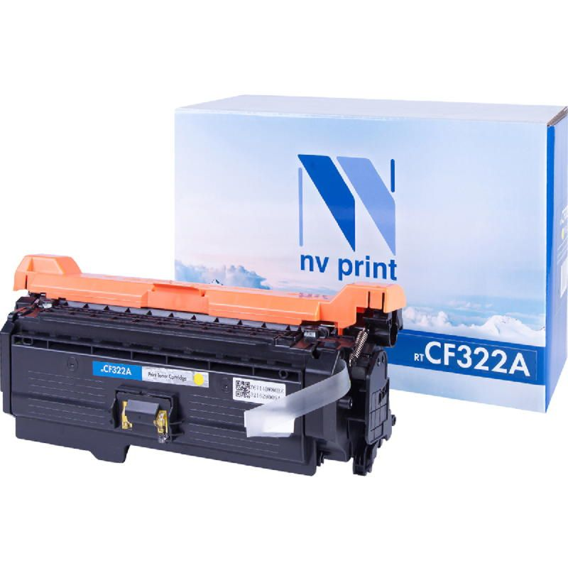 Картридж NVP для NV-CF322A Yellow для HP Color LaserJet M680dn/ M680f/ M680z (16500k)