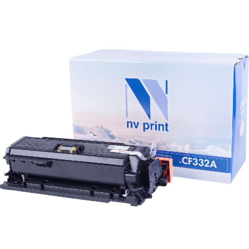 Картридж NVP для NV-CF332A Yellow для HP Color LaserJet M651dn/ M651n/ M651xh (15000k)