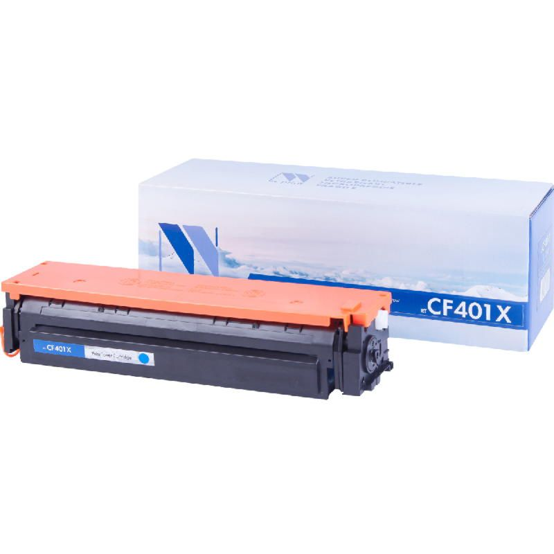 Картридж NVP для NV-CF401X Cyan для HP Color LaserJet Pro M252dw/ M252n/ M274n/ M277dw/ M277n (2300k)