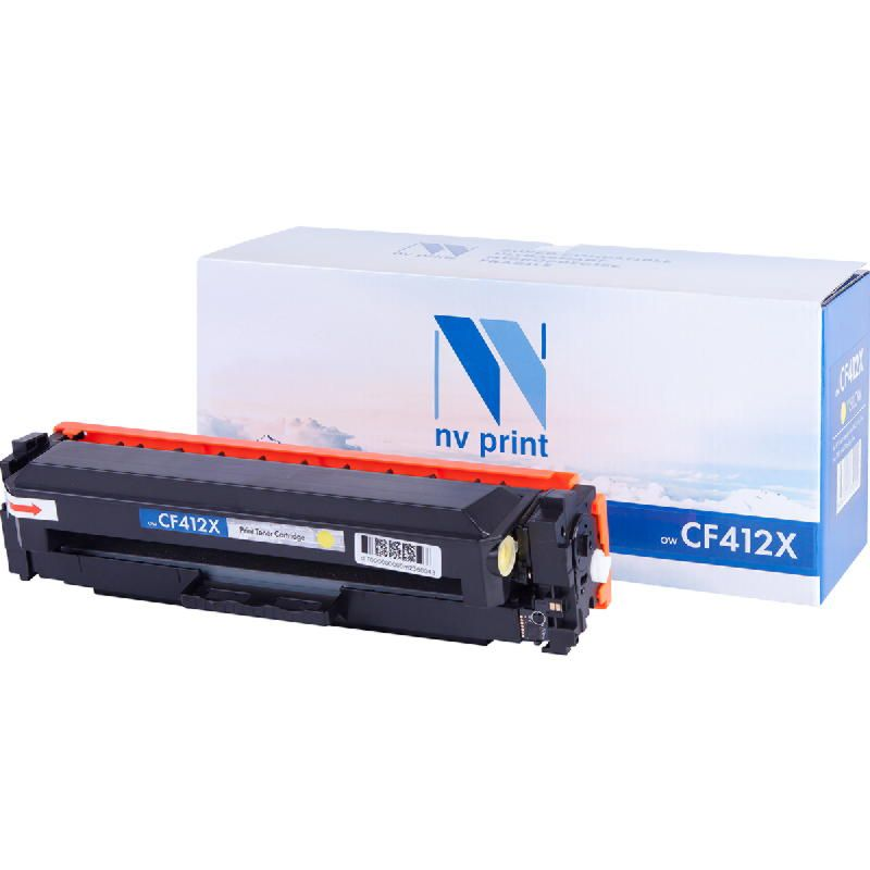 Картридж NVP для NV-CF412X Yellow для HP Color LaserJet Pro M377dw/ M477fdn/ M477fdw/ M477fnw/ M452dn/ M452nw (5000k)