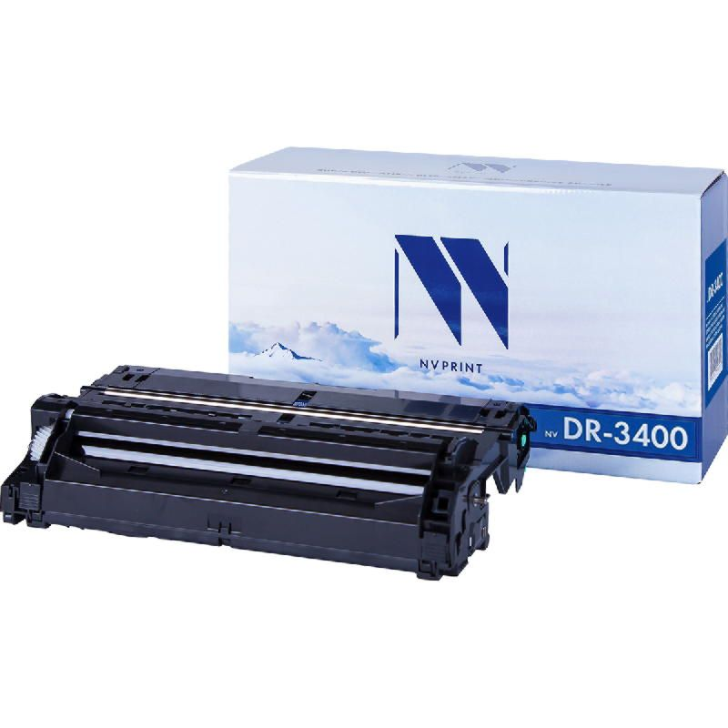 Блок фотобарабана NVP для NV-DR-3400 для Brother HL-L5000D/ HL-L5100DN/ HL-L5100DNT/ HL-L5200DW/ HL-L5200DWT/ HL-L6250DN/ HL-L6300DW/ HL-L6300DWT/ HL-L6400DW/ HL-L6400DWT/ DCP-L5500DN/ DCP-L6600DW/ MFC-L5700DN/ MFC-L5750DW/ MFC-L6800DW/ MFC-L6800DWT/ MFC-