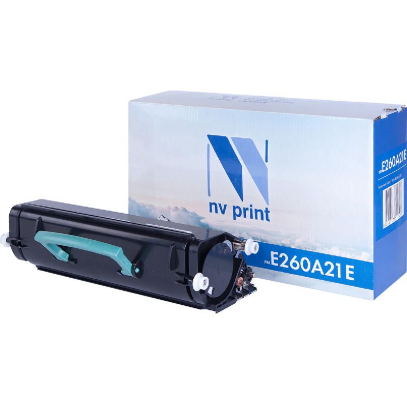 Картридж NVP для NV-E260A21E для Lexmark Optra E260d/ E260/ E360dn/ E360d/ E260dn/ E460dw/ E460dn. E462dtn (3500k)