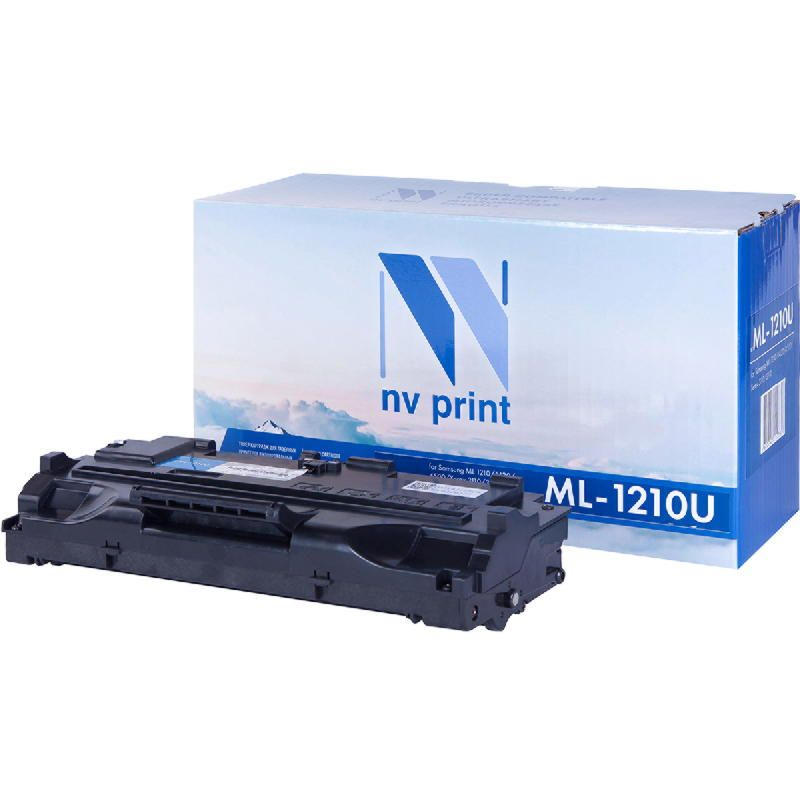 Картридж NVP для NV-ML-1210 UNIV для Samsung ML 1010/ 1020M/ 1200/ 1210/ 1210Z/ 1220/ 1220M/ 1220MR/ 1250/ 1250Z/ 1430/ Xerox Phaser 3110/ 3210/ Ricoh H293/ Lexmark E20 (2500k)