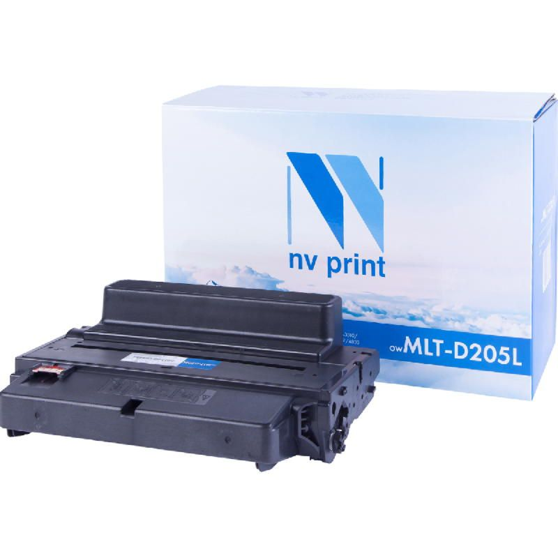 Картридж NVP для NV-MLT-D205L для Samsung ML 3300/ 3310D/ 3310ND/ 3312ND/ 3710/ 3710D/ 3710ND/ 3712DW/ 3712ND/ SCX 4833FD/ 4833FR/ 4833/ 4835/ 5637/ 5637FR/ 5639/ 5639FR/ 5737FW/ 5739FW (5000k)