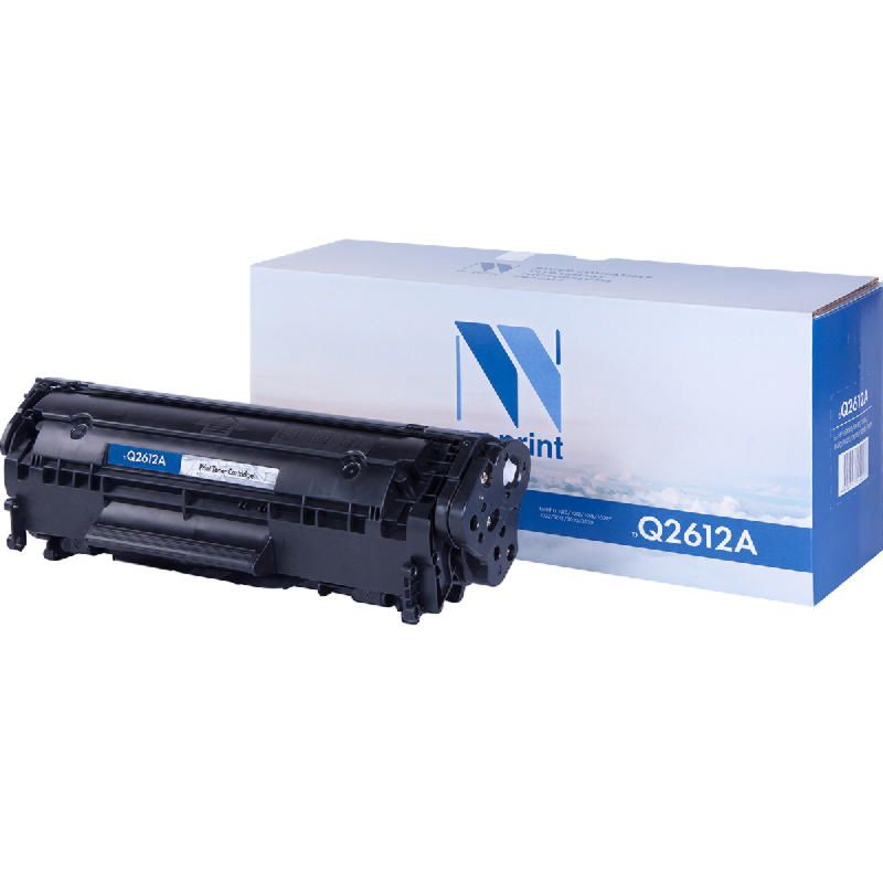 Картридж NVP для NV-Q2612A для HP LaserJet 1010/ 1012/ 1015/ 1018/ 1020/ 1022/ 3015/ 3020/ 3030/ 3050/ 3050Z/ 3052/ 3055/ M1005mfp (2000k)