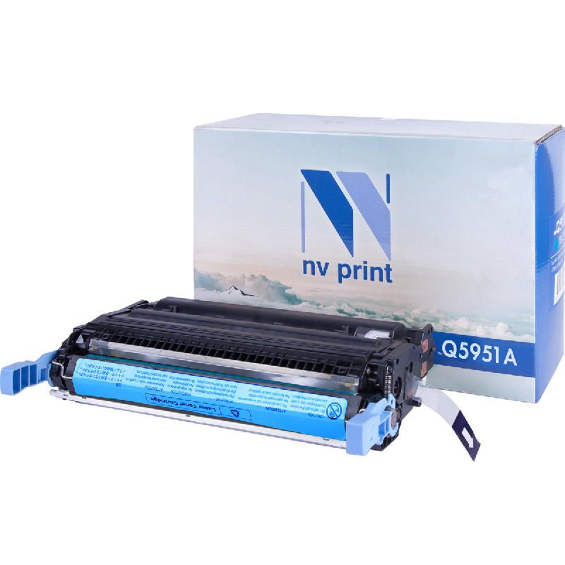 Картридж NVP для NV-Q5951A Cyan для HP LaserJet Color 4700/4700dn/4700dtn/4700n/4700ph+ (10000k)