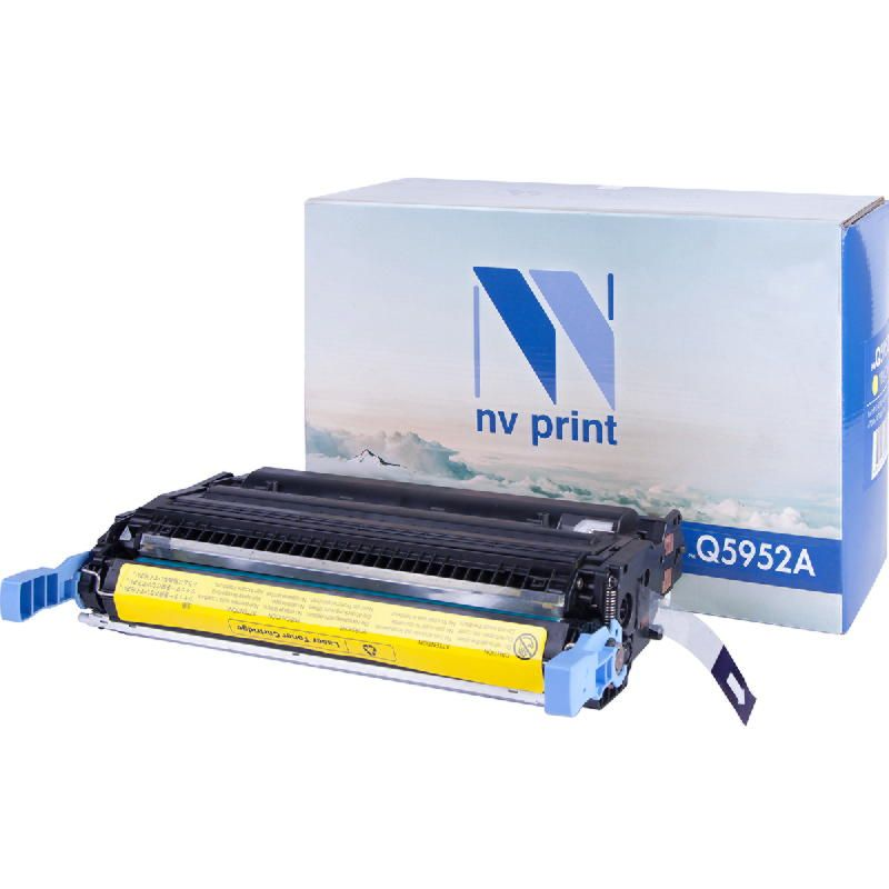 Картридж NVP для NV-Q5952A Yellow для HP Color LaserJet 4700/ 4700dn/ 4700dtn/ 4700n/ 4700ph+ (10000k)