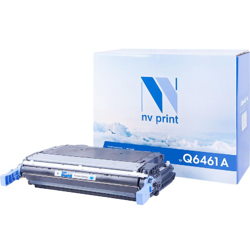 Картридж NVP для NV-Q6461A Cyan для HP Color LaserJet CM4730/ CM4730f/ CM4730fm/ CM4730fsk/ 4730x (12000k)