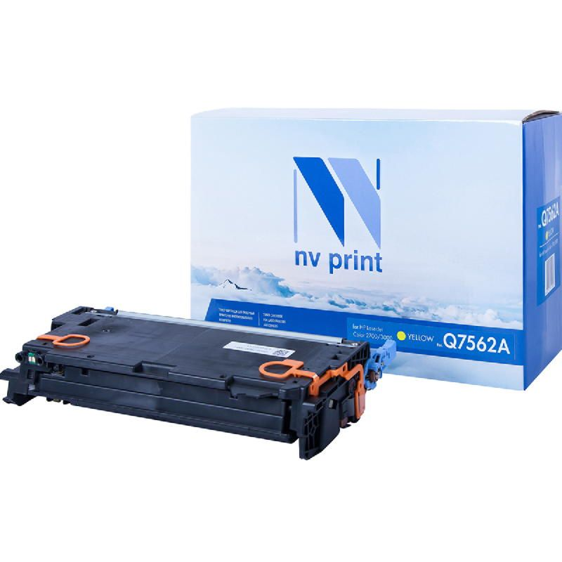 Картридж NVP для NV-Q7562A для HP Color LaserJet 2700/ 2700N/ 3000/ 3000DN/ 3000DTN/ 3000N (3500k)