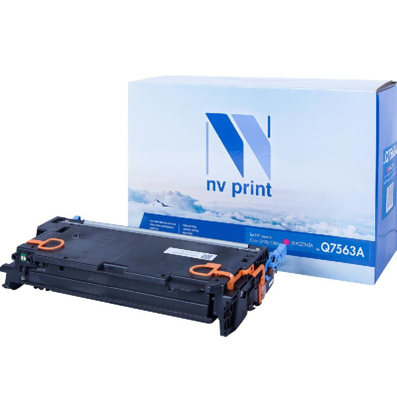 Картридж NVP для NV-Q7563A для HP Color LaserJet 2700/ 2700N/ 3000/ 3000DN/ 3000DTN/ 3000N (3500k)