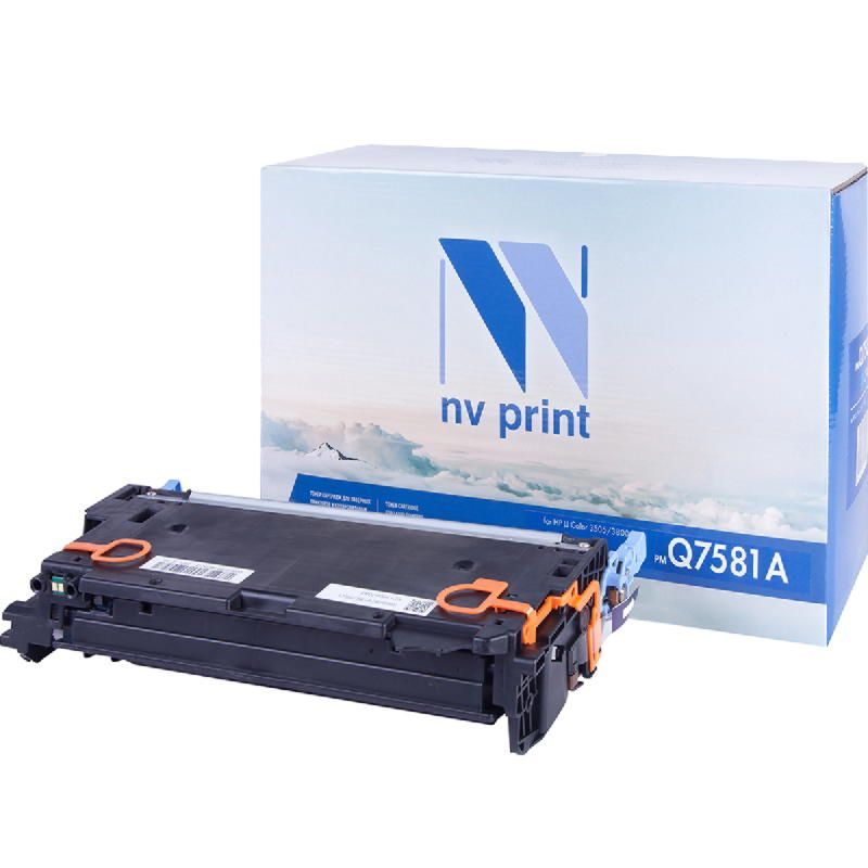 Картридж NVP для NV-Q7581A  для Color LaserJet CP3505/ CP3800(6000)