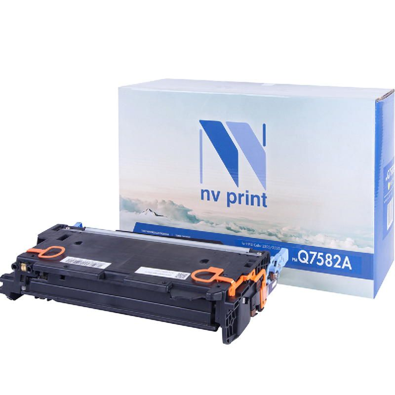 Картридж NVP для NV-Q7582A для HP Color LaserJet CP3505/ CP3800 (6000k)