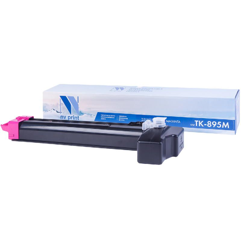 Картридж NVP для NV-TK-895 Magenta для Kyocera FS-C8020MFP/ FS-C8025MFP/ FS-C8520MFP/ FS-C8525MFP (6000k)