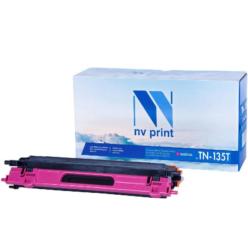 Картридж NVP для NV-TN-135T Magenta для Brother DCP-9040CN/ HL-4040CN/ HL-4050CDN/ MFC-9440CN/ MFC-9450CDN (4000k)