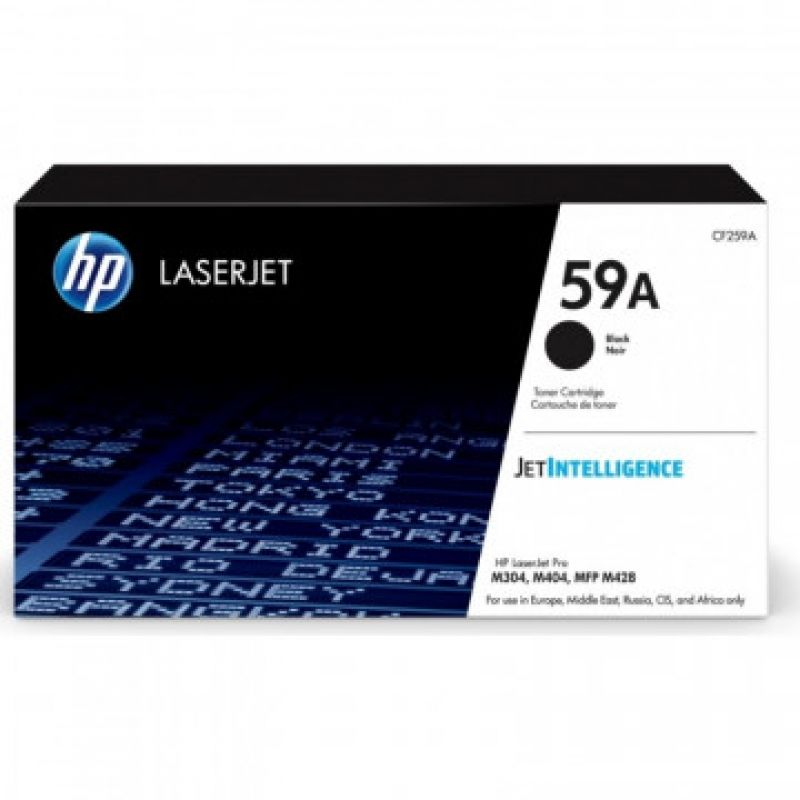 Тонер-картридж 59A для HP LJ M304/M404/MFP M428, 3К  чёрный CF259A