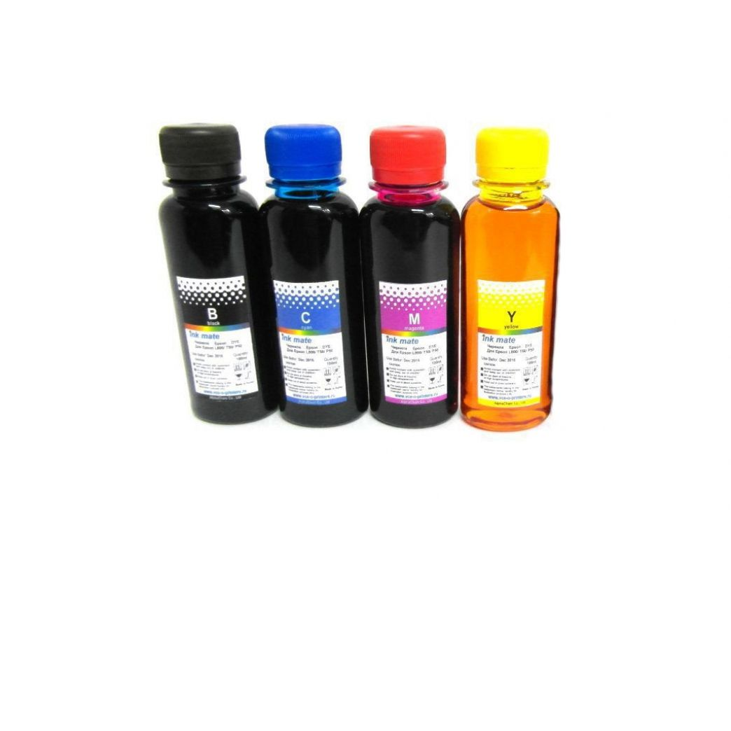 Чернила Ink-mate универсальные Epson на водной основе для L100/L200/L210, 4*0,1 л., комплект