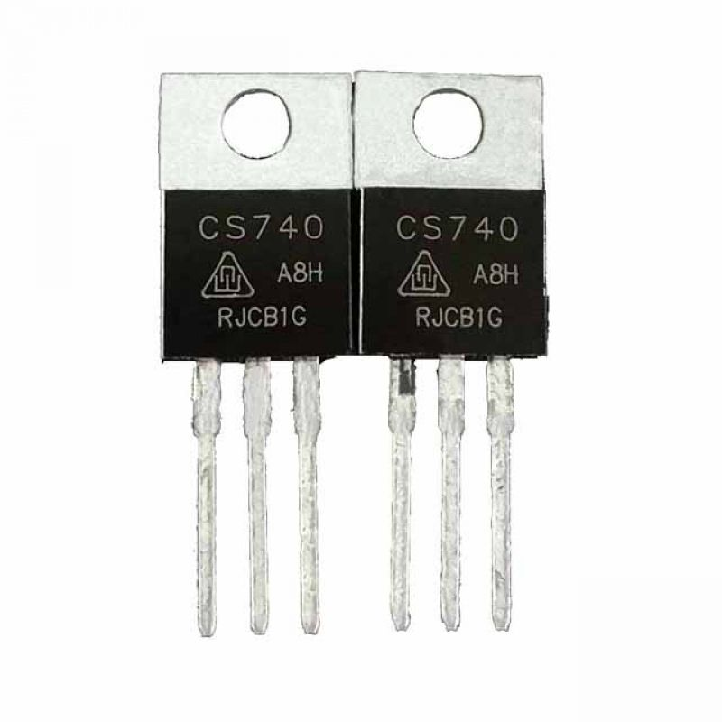 CS740, Транзистор N-CHANNEL MOSFET 400/30V 10A, [TO-220]