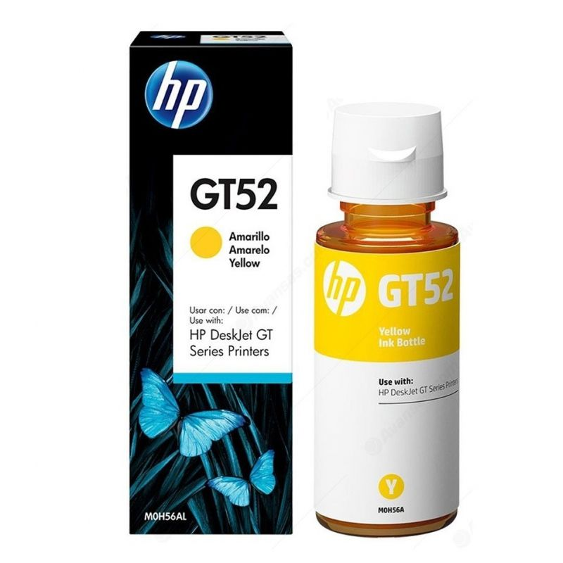 Чернила GT52 для HP DJ GT, 8000стр/70мл  жёлтые M0H56AE