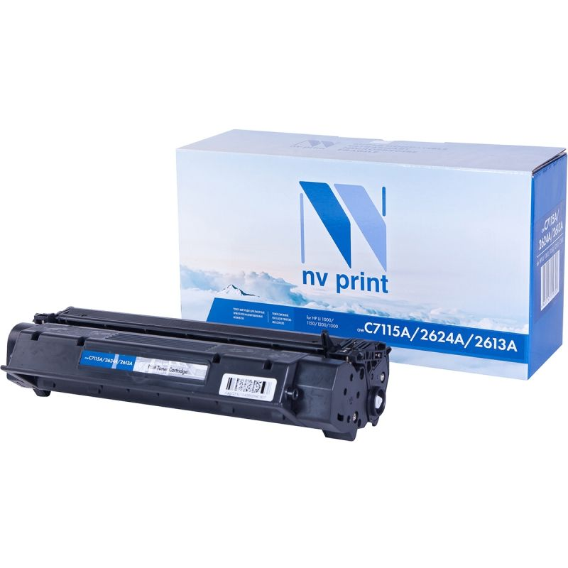 Картридж NVP для NV-C7115A/Q2624A/Q2613A для HP LaserJet 1000/ 1000W/ 1005/ 1005W/ 1200/ 1200N/ 1200SE/ 1220/ 1220SE/ 3300/ 3300MFP/ 3310/ 3320/ 3320MFP/ 3320N/ 3320N MFP/ 3330/ 3330MFP/ 3380/ 3380MFP/ 1150/ 1300/1300N/ 1300Xi (2500k)