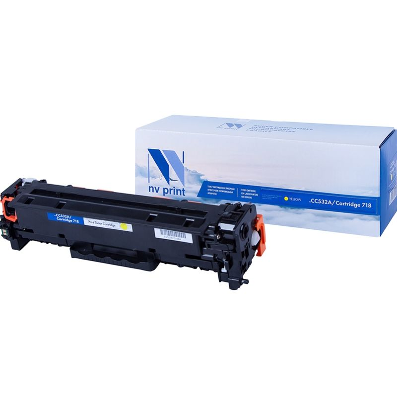 Картридж NVP для NV-CC532A/NV-718 Yellow универсальные для HP/Canon Color LaserJet CP2024/ CP2024n/ CP2024dn/ CP2025/ CP2025n/ CP2025dn/ CP2026/ CP2026n/ CP2026dn/ CP2027/ CP2027n/ CP2027dn/ LBP 7200 i-Sensys 7200cdn/ 7210/ 7210Cdn/ 7660/ 7660Cdn/ 7680/ 7