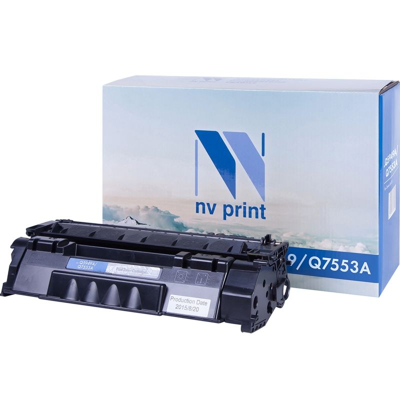 Картридж NVP для NV-Q5949A/Q7553A для HP LaserJet 1320/ 1320N/ 1160/ 1320NW/ 1320TN/ 3390/ 3392/ M2727nf/ M2727nfs/ P2014. P2015/ P2015dn/ P2015n/ P2015x (3000k)