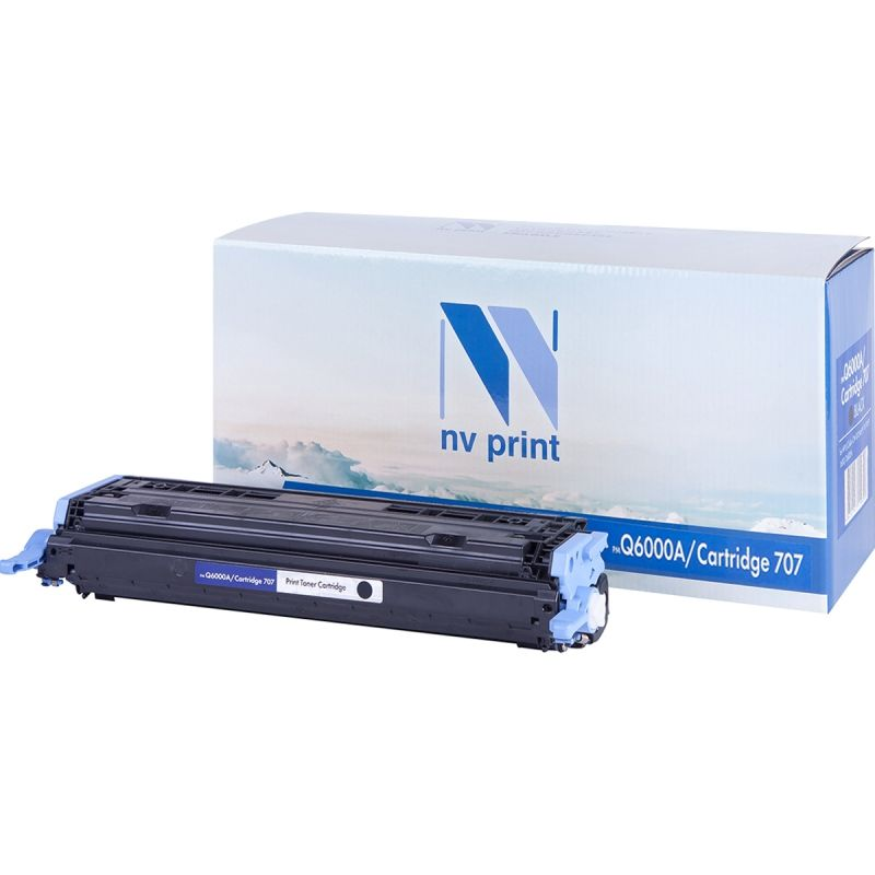 Картридж NVP для NV-Q6000A/NV-707 Black универсальные для HP/Canon Color LaserJet 1600/ 2600n/ 2605/ 2605dn/ 2605dtn/ LBP 5000 i-Sensys Laser Shot/ 5100 (2500k)