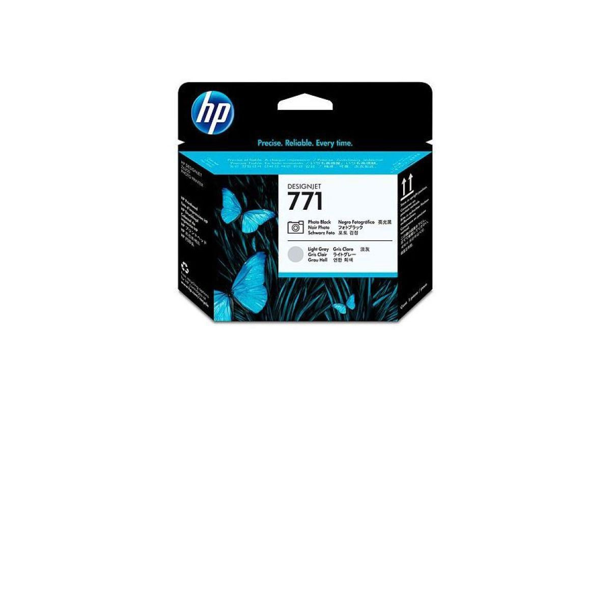 Печатающая головка HP 771 для HP DJ Z6200  CE020A черный/серый