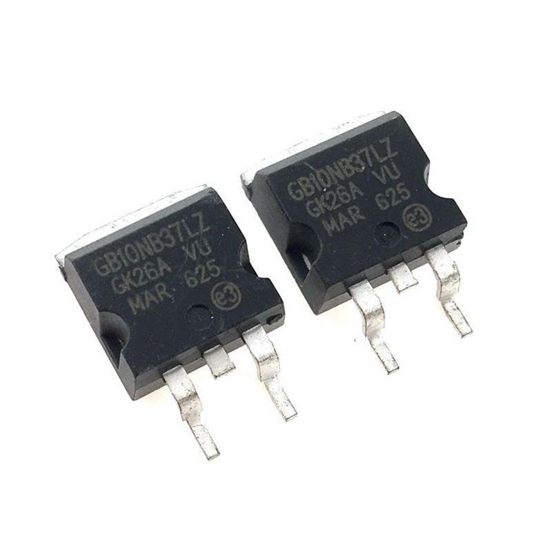 STGB10NB37LZT4, Транзистор IGBT, 440 В, 20 А, 125 Вт, [D2-PAK], [TO-263]