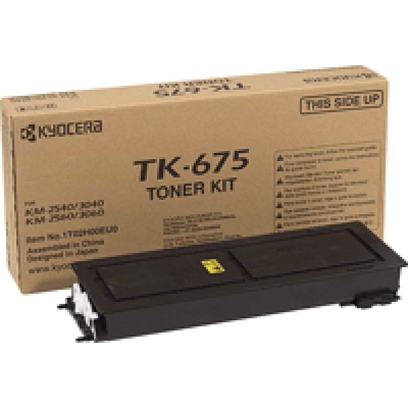 Заправка картриджа Kyocera TK-675, для принтеров Kyocera KM-2540/2560/3040/3060