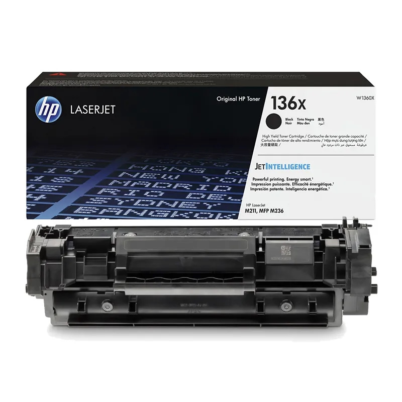 Картридж 136X для HP LJ M211d/dw/M236d/dw, 2,6К  W1360X черный